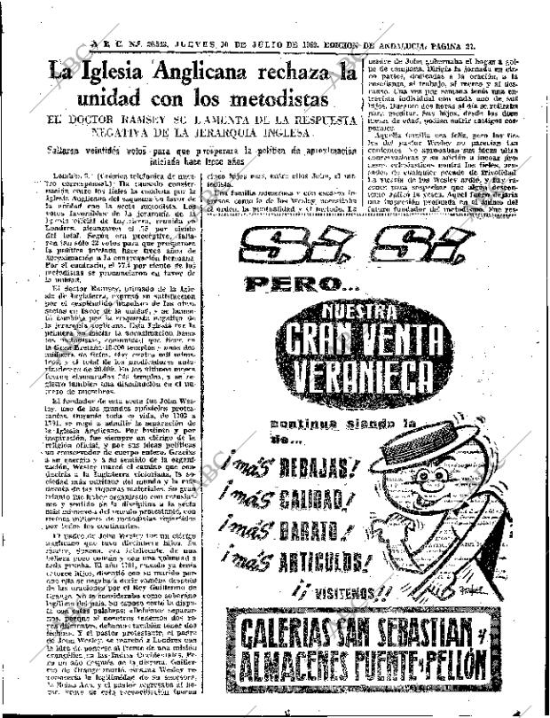 ABC SEVILLA 10-07-1969 página 27
