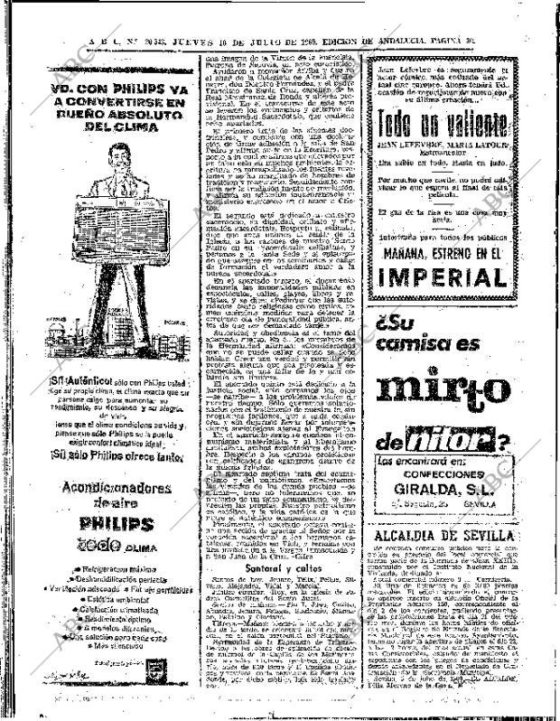 ABC SEVILLA 10-07-1969 página 30