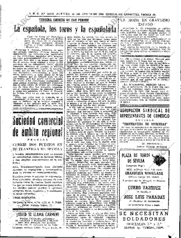 ABC SEVILLA 10-07-1969 página 45