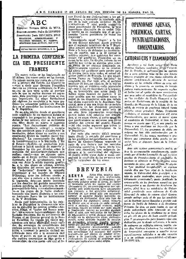 ABC MADRID 12-07-1969 página 26