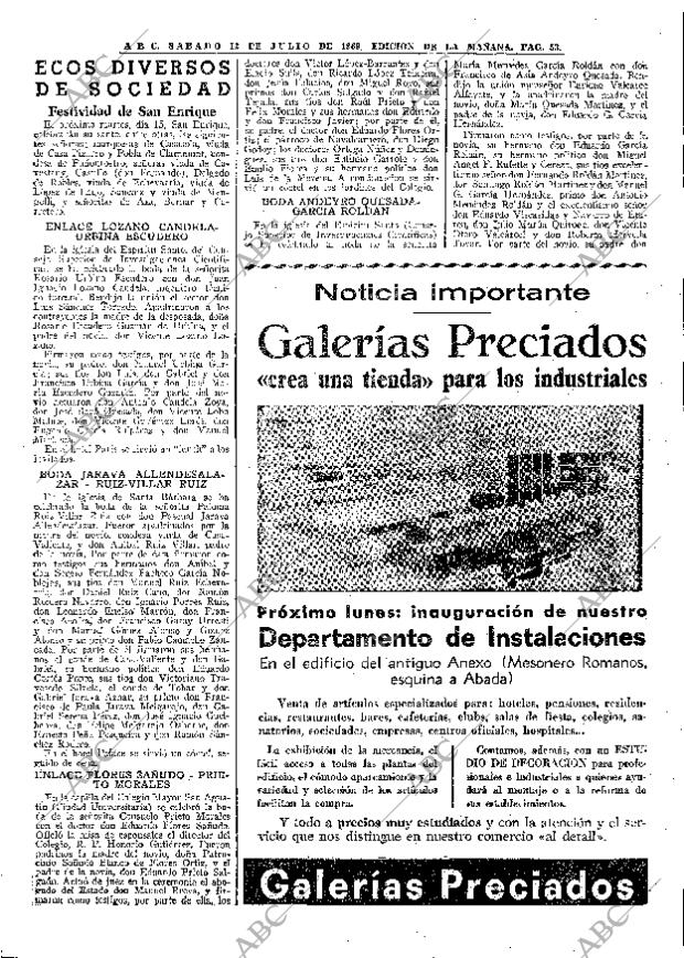 ABC MADRID 12-07-1969 página 53