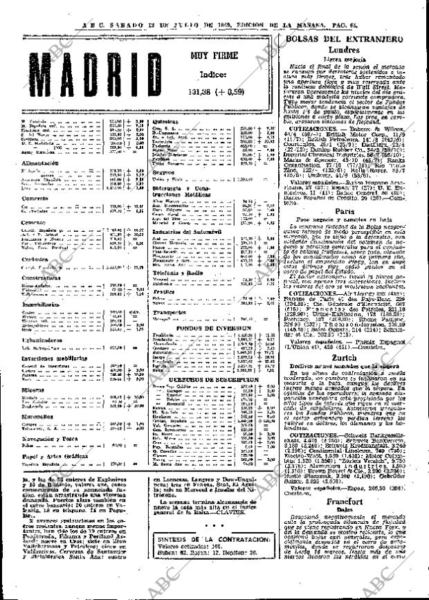 ABC MADRID 12-07-1969 página 65