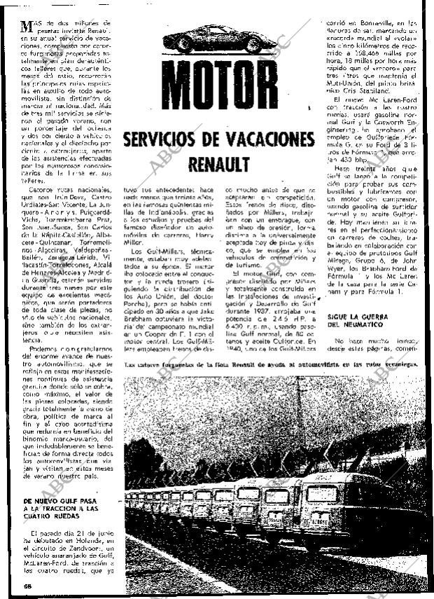 BLANCO Y NEGRO MADRID 12-07-1969 página 68