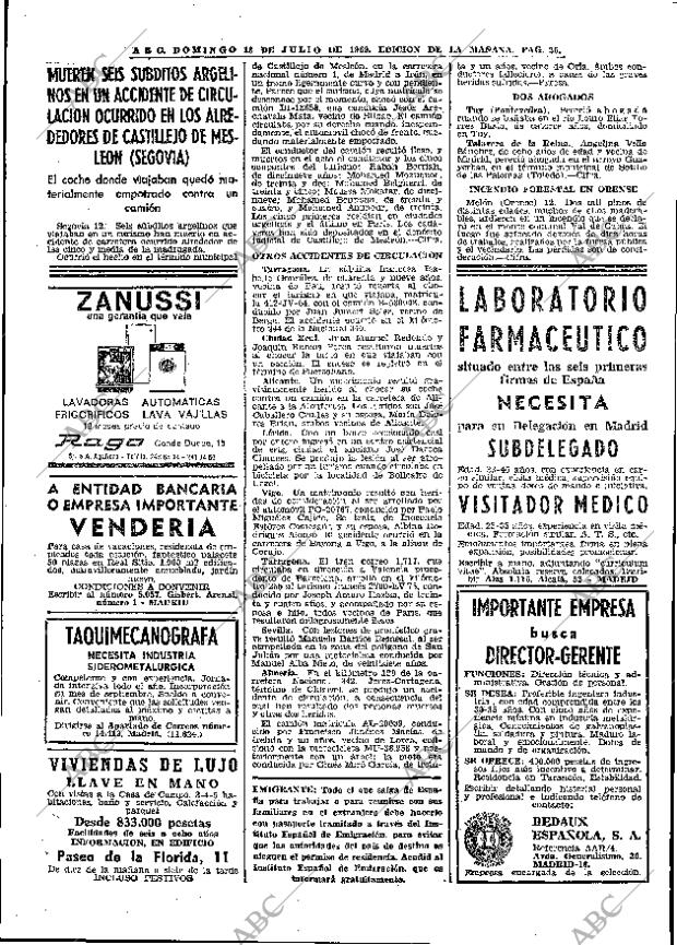 ABC MADRID 13-07-1969 página 26