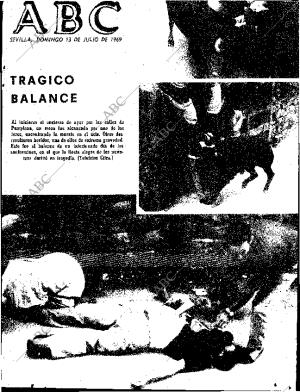 ABC SEVILLA 13-07-1969 página 1