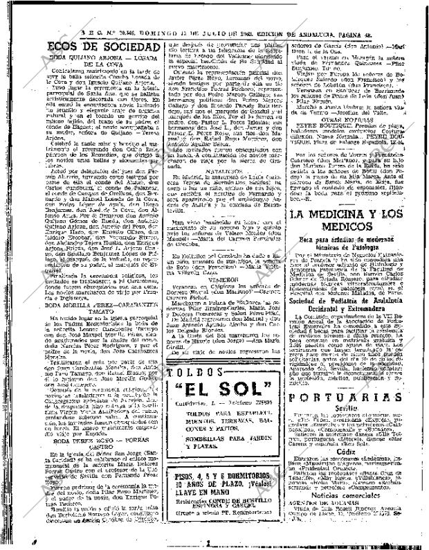 ABC SEVILLA 13-07-1969 página 48