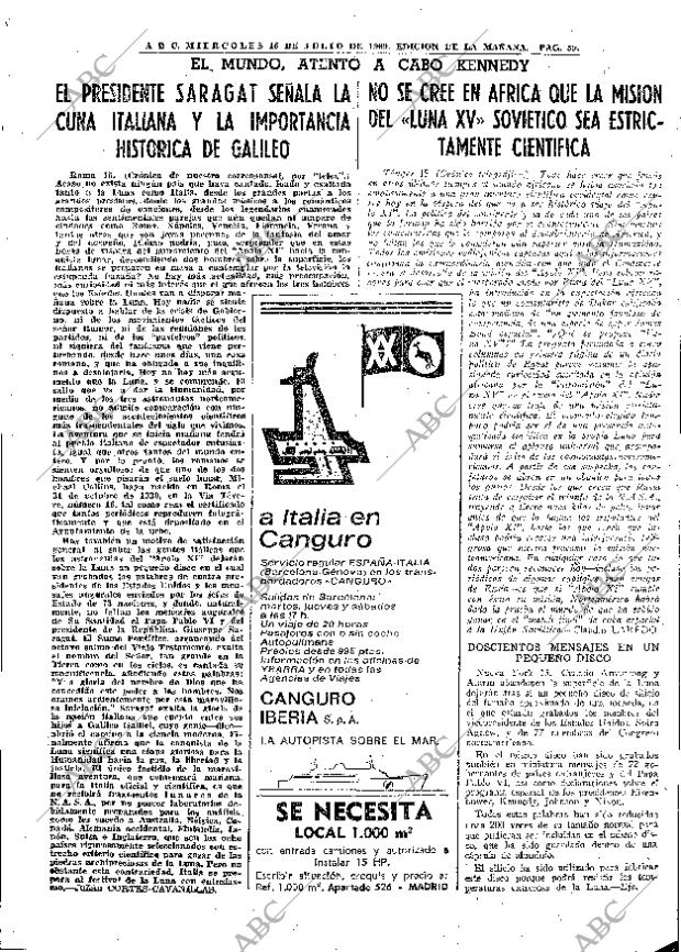 ABC MADRID 16-07-1969 página 39
