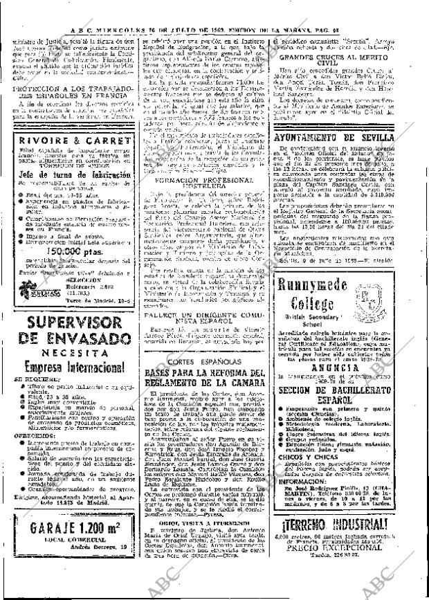 ABC MADRID 16-07-1969 página 46