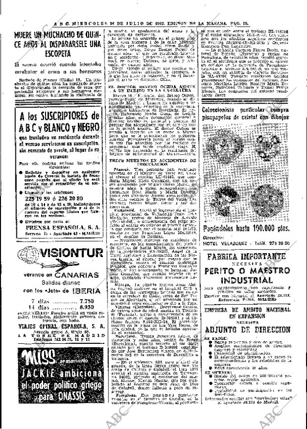 ABC MADRID 16-07-1969 página 50