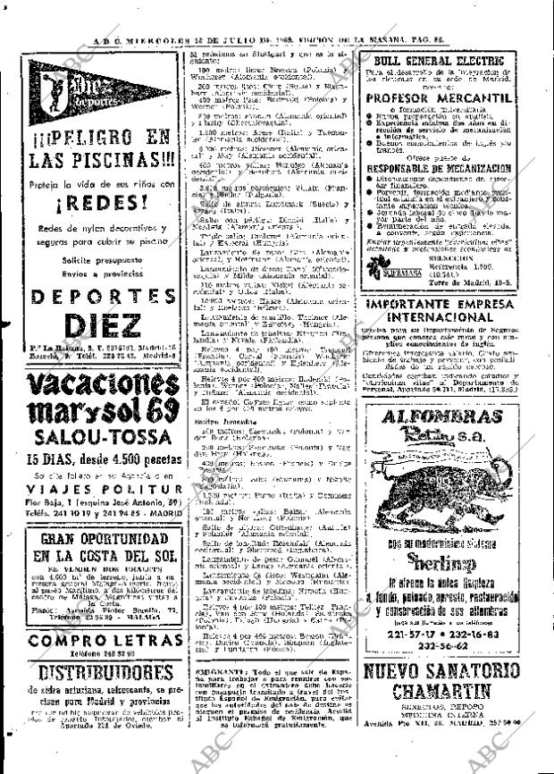 ABC MADRID 16-07-1969 página 86