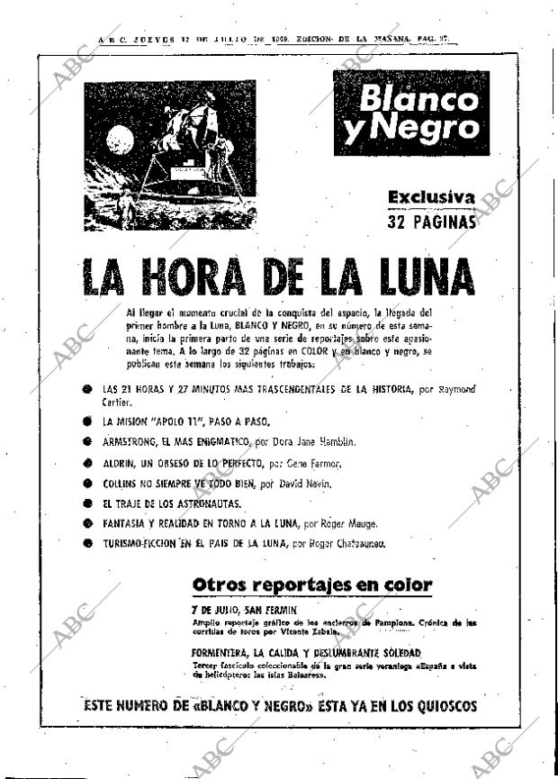 ABC MADRID 17-07-1969 página 37