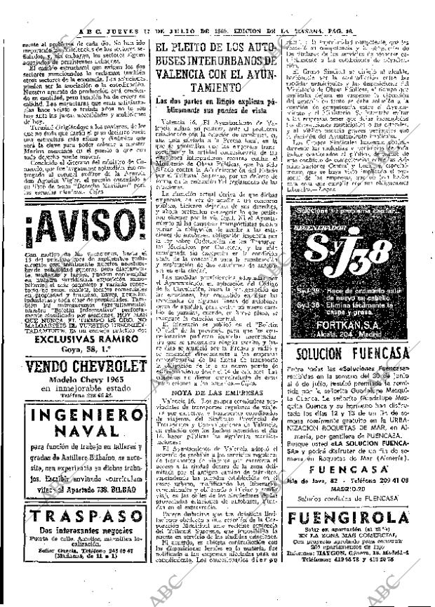 ABC MADRID 17-07-1969 página 46