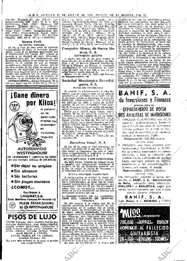 ABC MADRID 17-07-1969 página 64