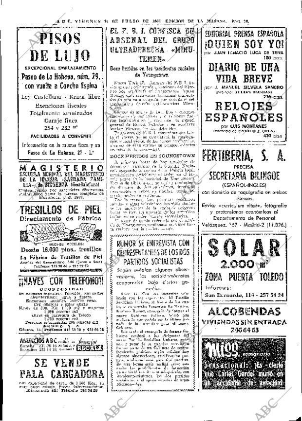 ABC MADRID 18-07-1969 página 20