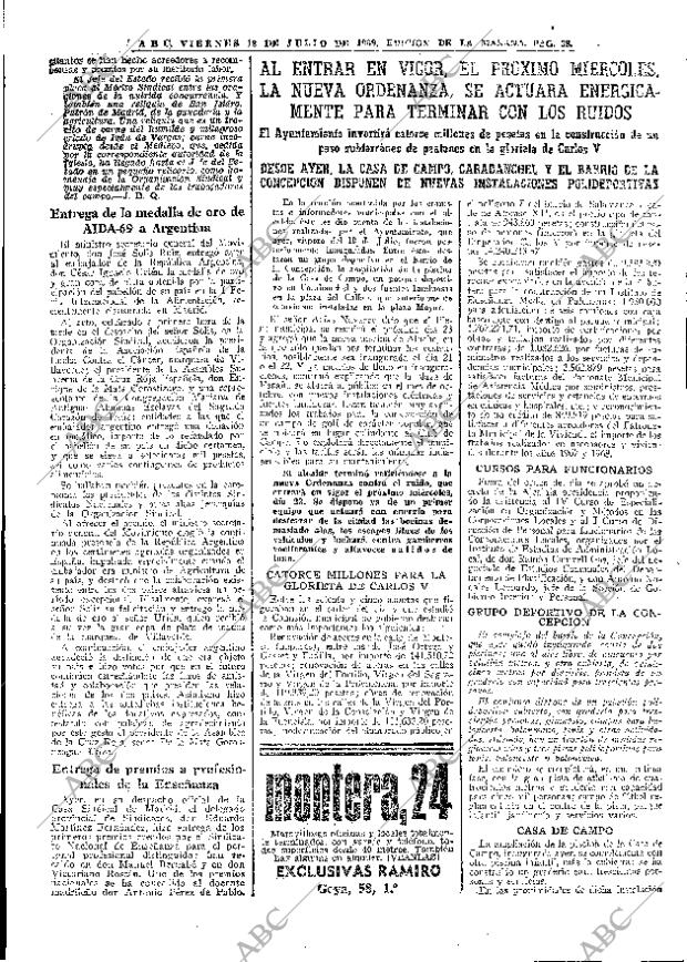 ABC MADRID 18-07-1969 página 38