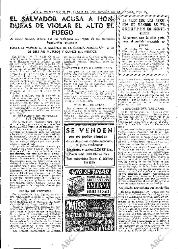 ABC MADRID 20-07-1969 página 16