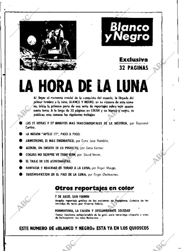 ABC MADRID 20-07-1969 página 6