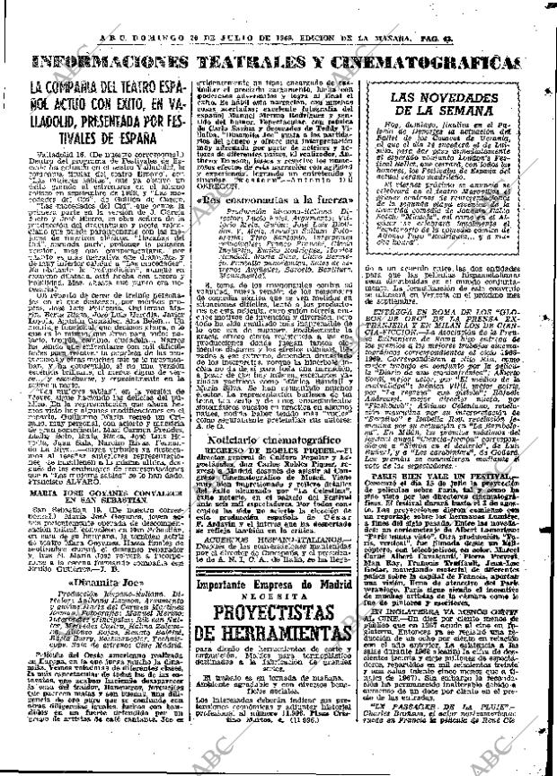 ABC MADRID 20-07-1969 página 63