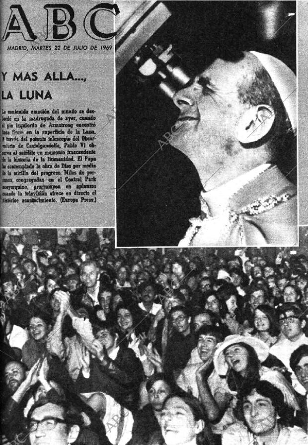 ABC MADRID 22-07-1969 página 1