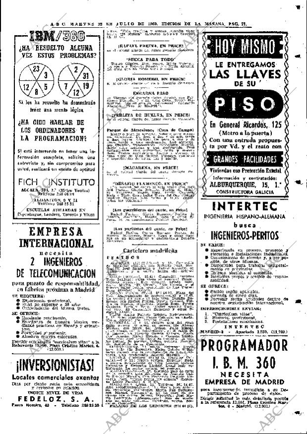 ABC MADRID 22-07-1969 página 77