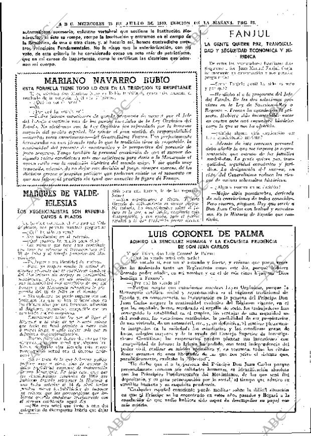 ABC MADRID 23-07-1969 página 23