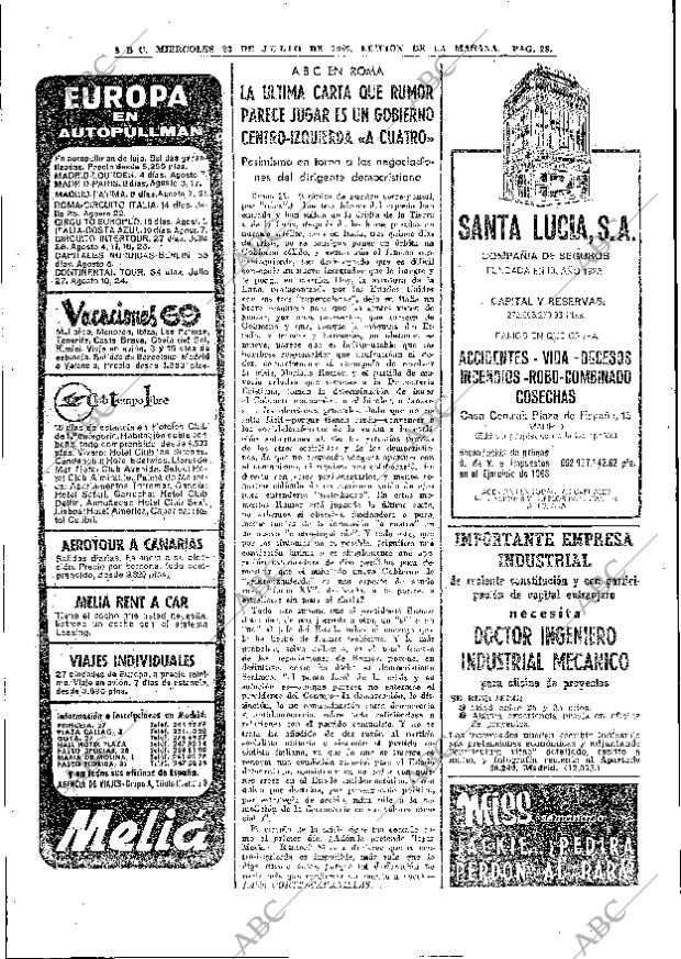 ABC MADRID 23-07-1969 página 28