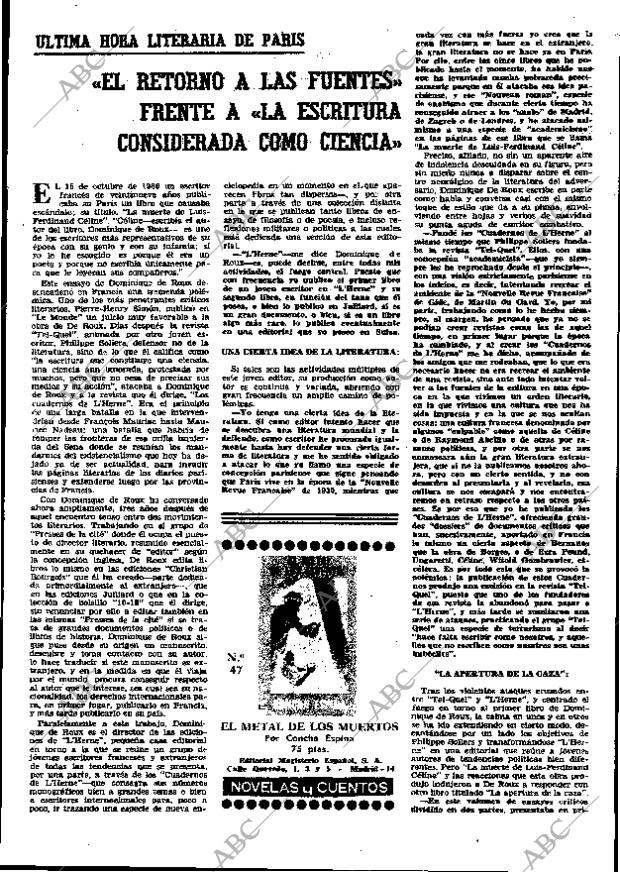 ABC MADRID 24-07-1969 página 104