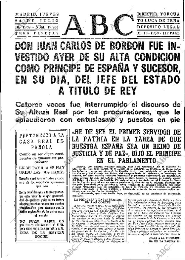 ABC MADRID 24-07-1969 página 17