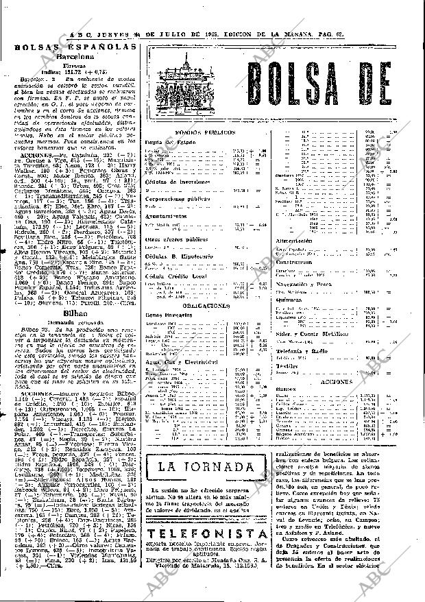 ABC MADRID 24-07-1969 página 62