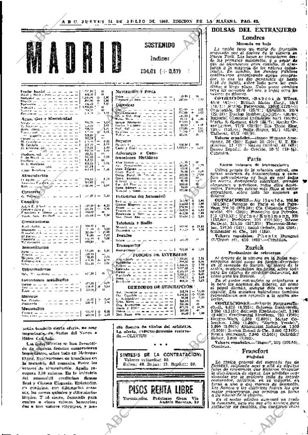 ABC MADRID 24-07-1969 página 63