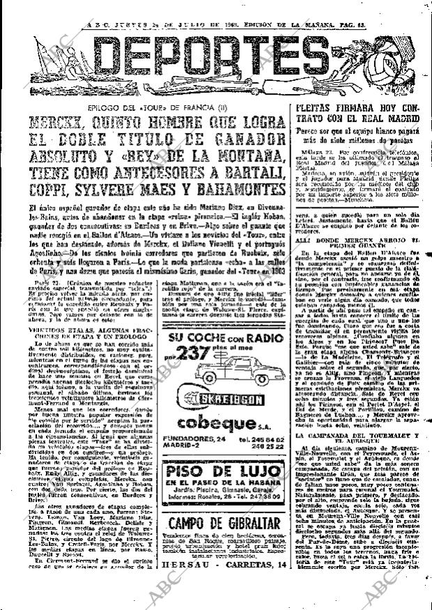 ABC MADRID 24-07-1969 página 65