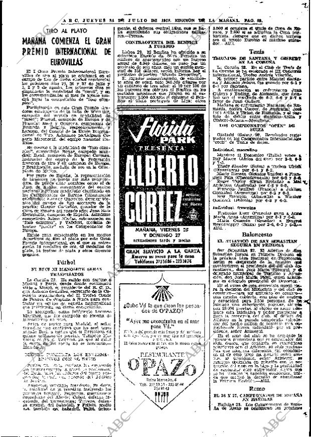 ABC MADRID 24-07-1969 página 69