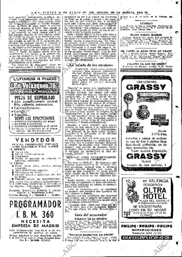 ABC MADRID 24-07-1969 página 75