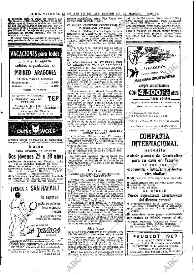 ABC MADRID 25-07-1969 página 56