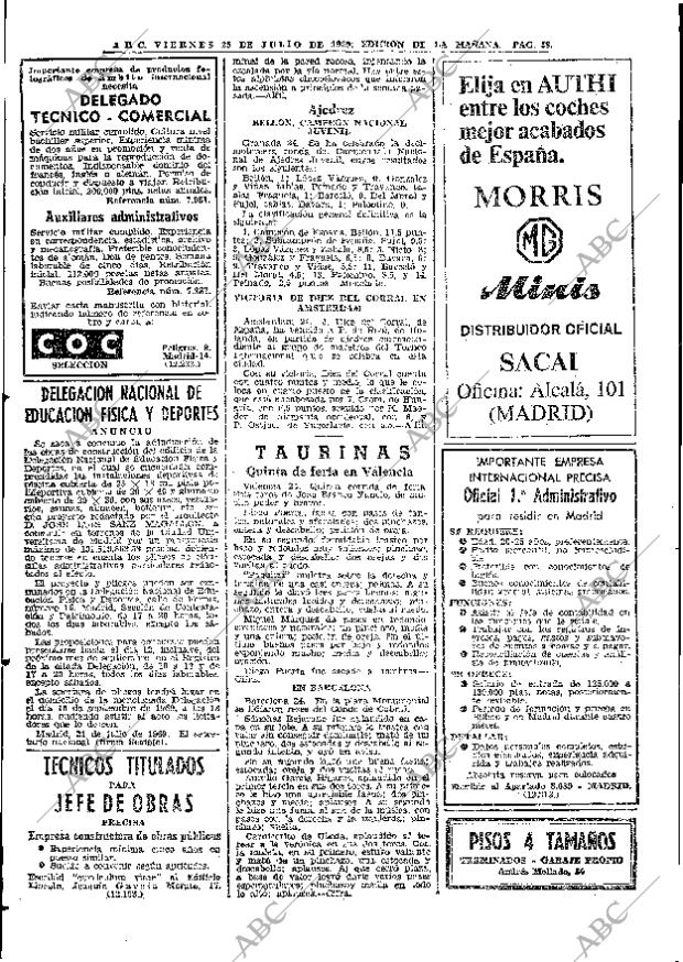 ABC MADRID 25-07-1969 página 58