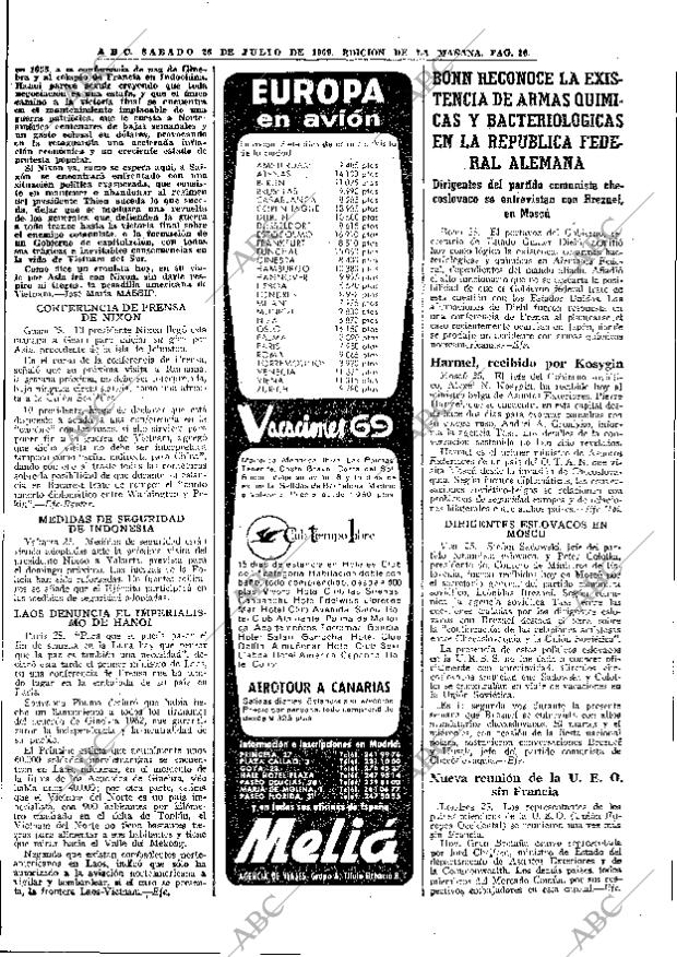 ABC MADRID 26-07-1969 página 26