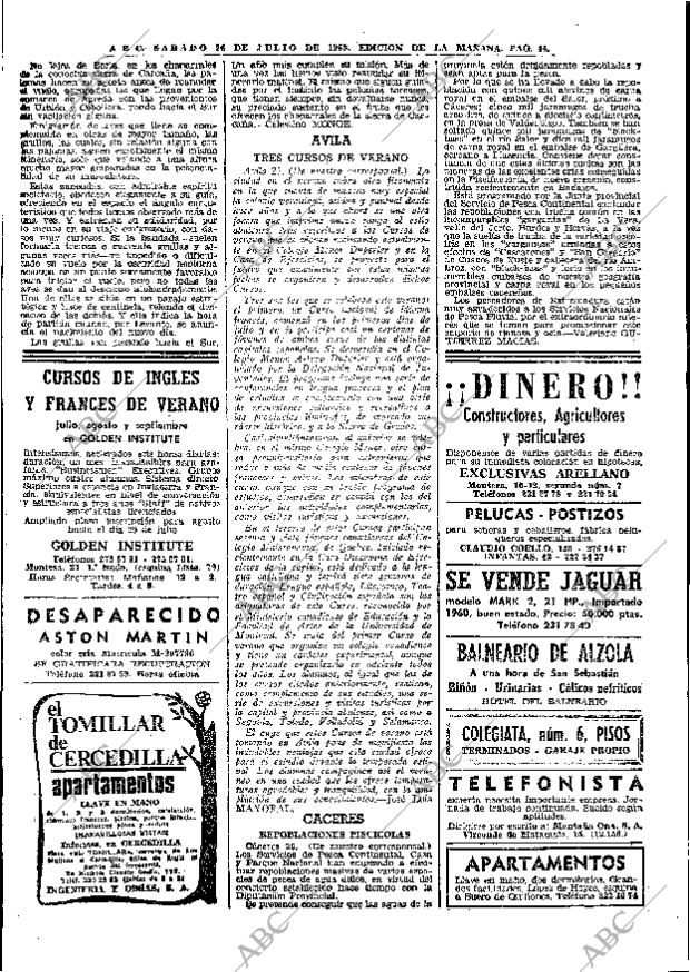 ABC MADRID 26-07-1969 página 44