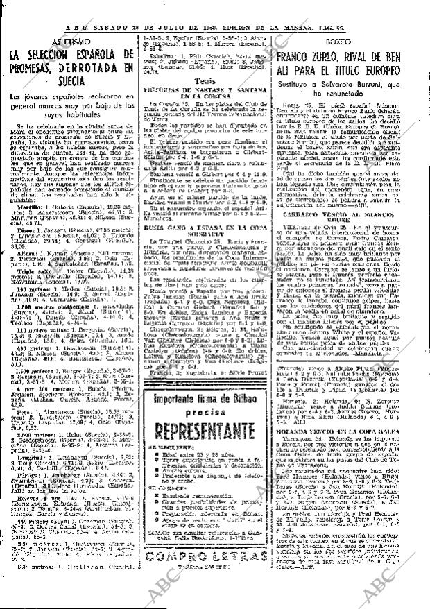 ABC MADRID 26-07-1969 página 66