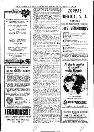 ABC MADRID 26-07-1969 página 74