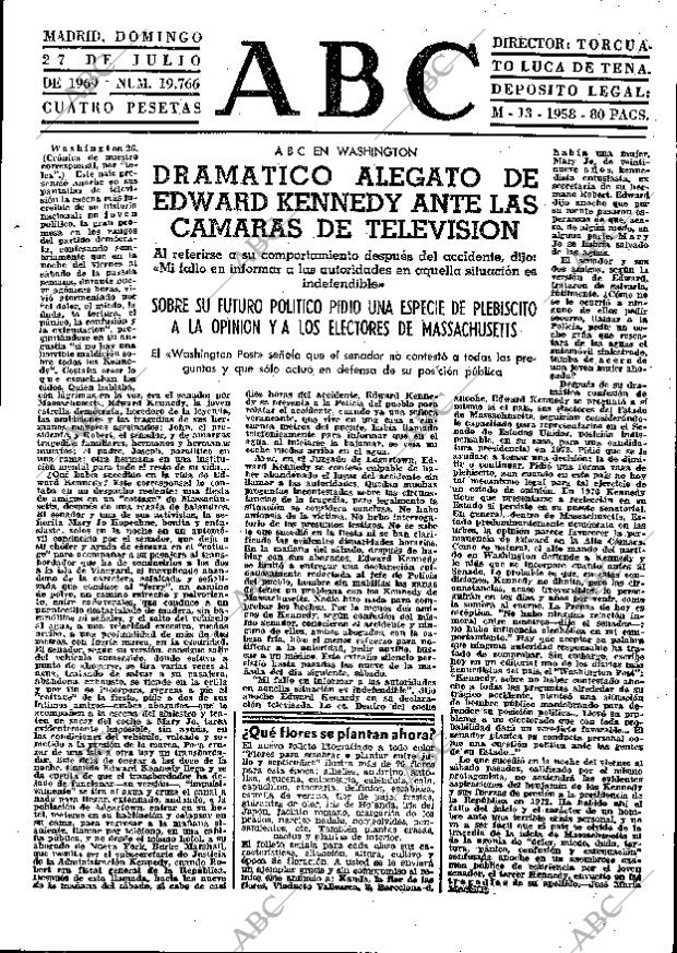 ABC MADRID 27-07-1969 página 13