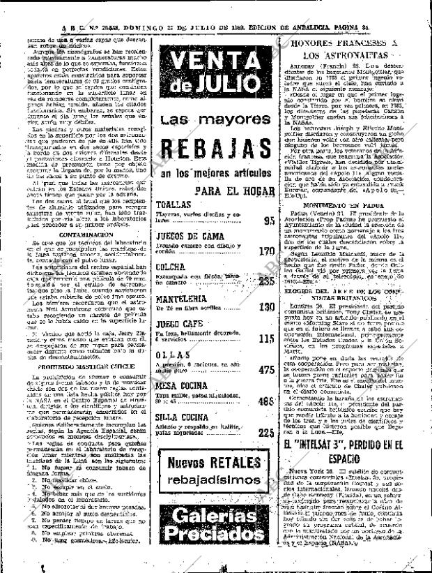ABC SEVILLA 27-07-1969 página 34