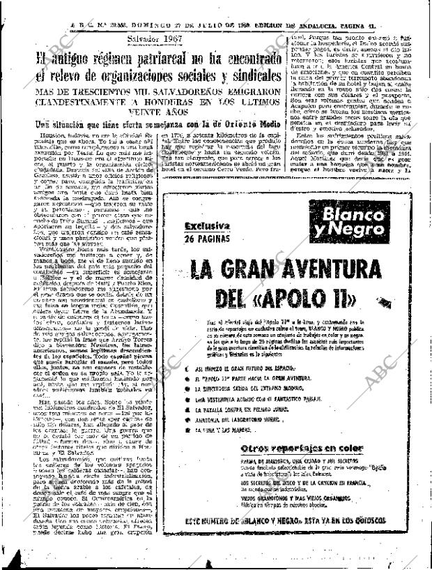 ABC SEVILLA 27-07-1969 página 41