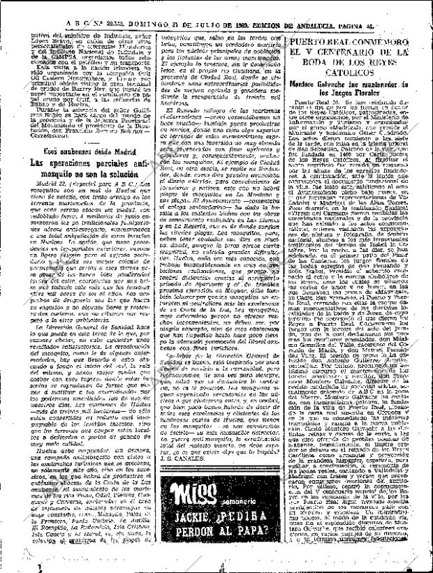 ABC SEVILLA 27-07-1969 página 46