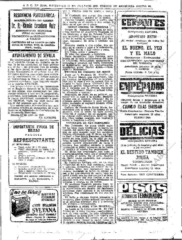 ABC SEVILLA 27-07-1969 página 64