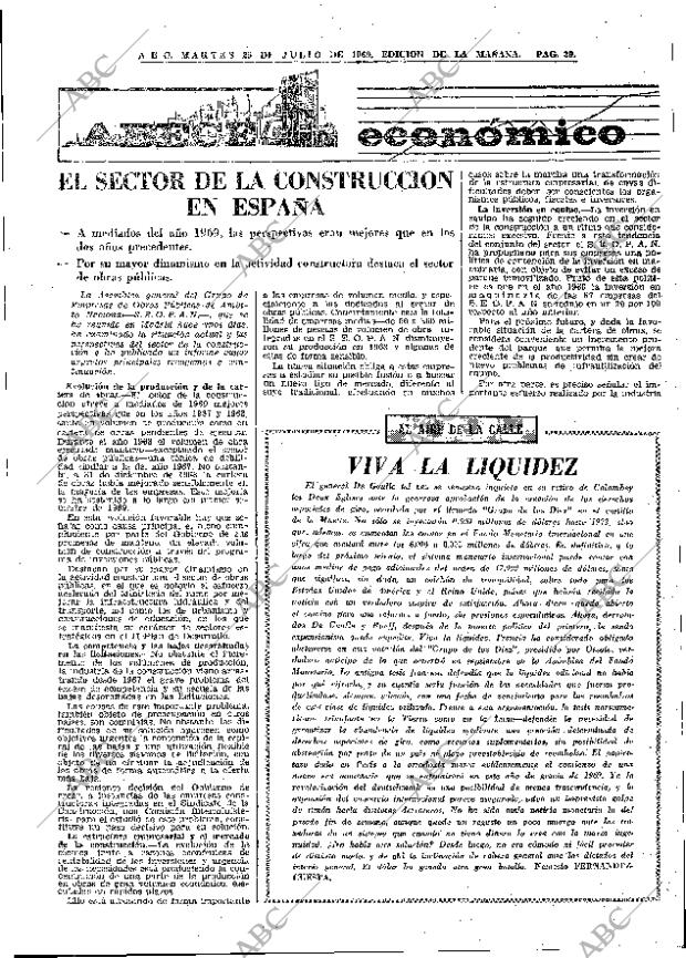 ABC MADRID 29-07-1969 página 39