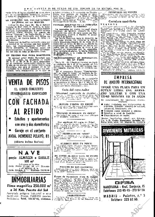 ABC MADRID 29-07-1969 página 54