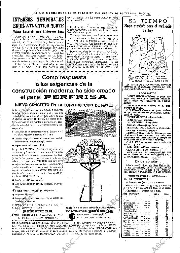 ABC MADRID 30-07-1969 página 31