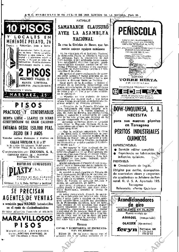 ABC MADRID 30-07-1969 página 56