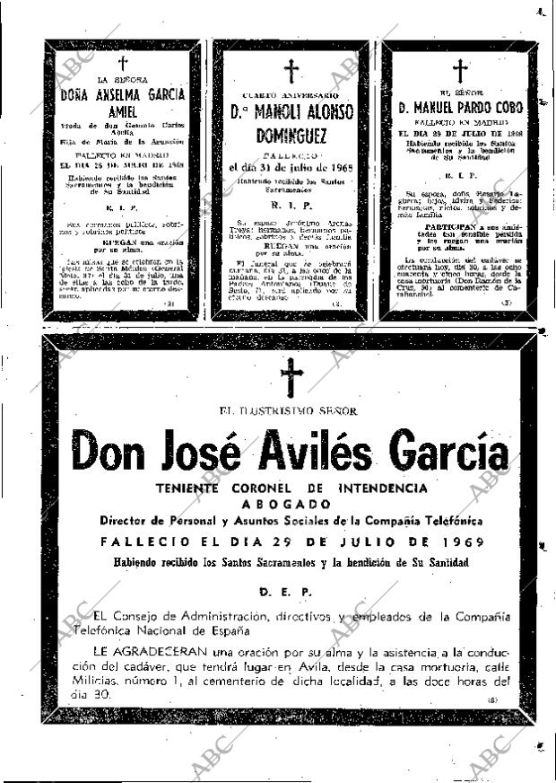 ABC MADRID 30-07-1969 página 79
