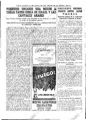 ABC MADRID 31-07-1969 página 19